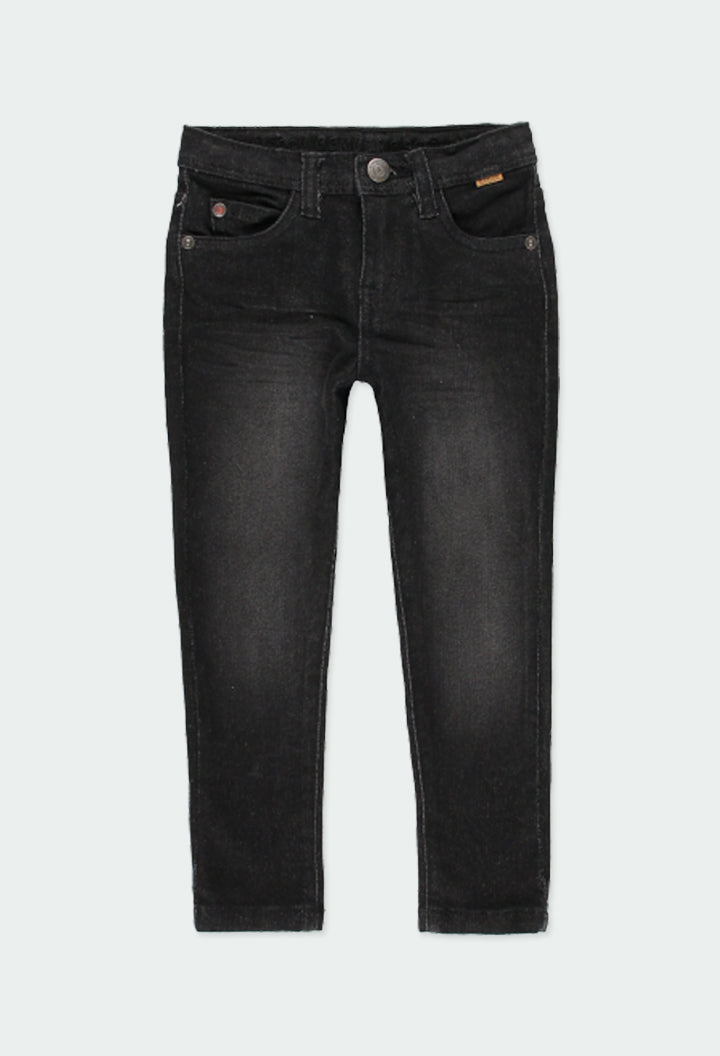 Pantalón denim elástico de niño