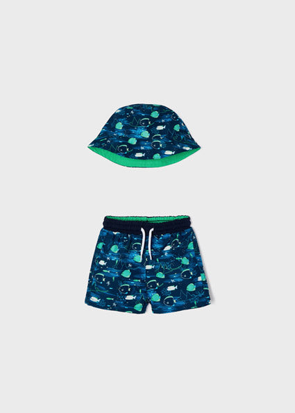 Conj. bañador y gorro