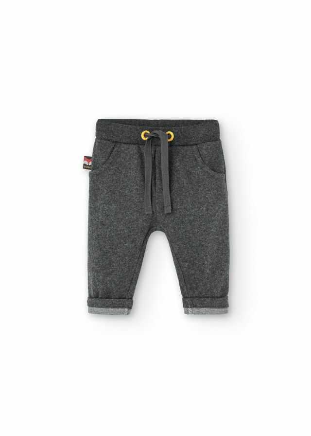 Conjunto sudadera felpa estampada y pantalon franela punto