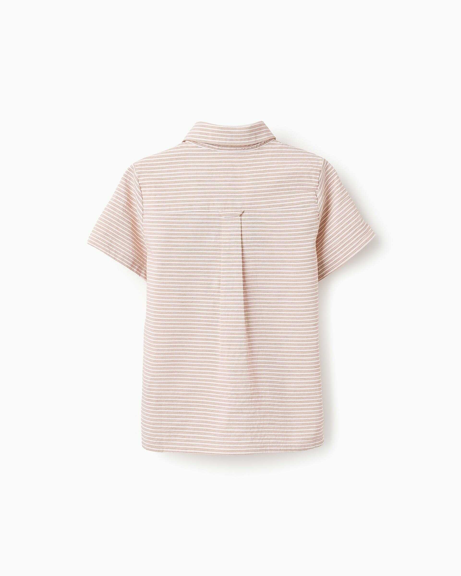 CONJ. SHIRT Y SHORT EMBROIDERY LINEN