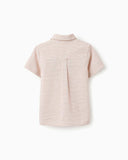 CONJ. SHIRT Y SHORT EMBROIDERY LINEN