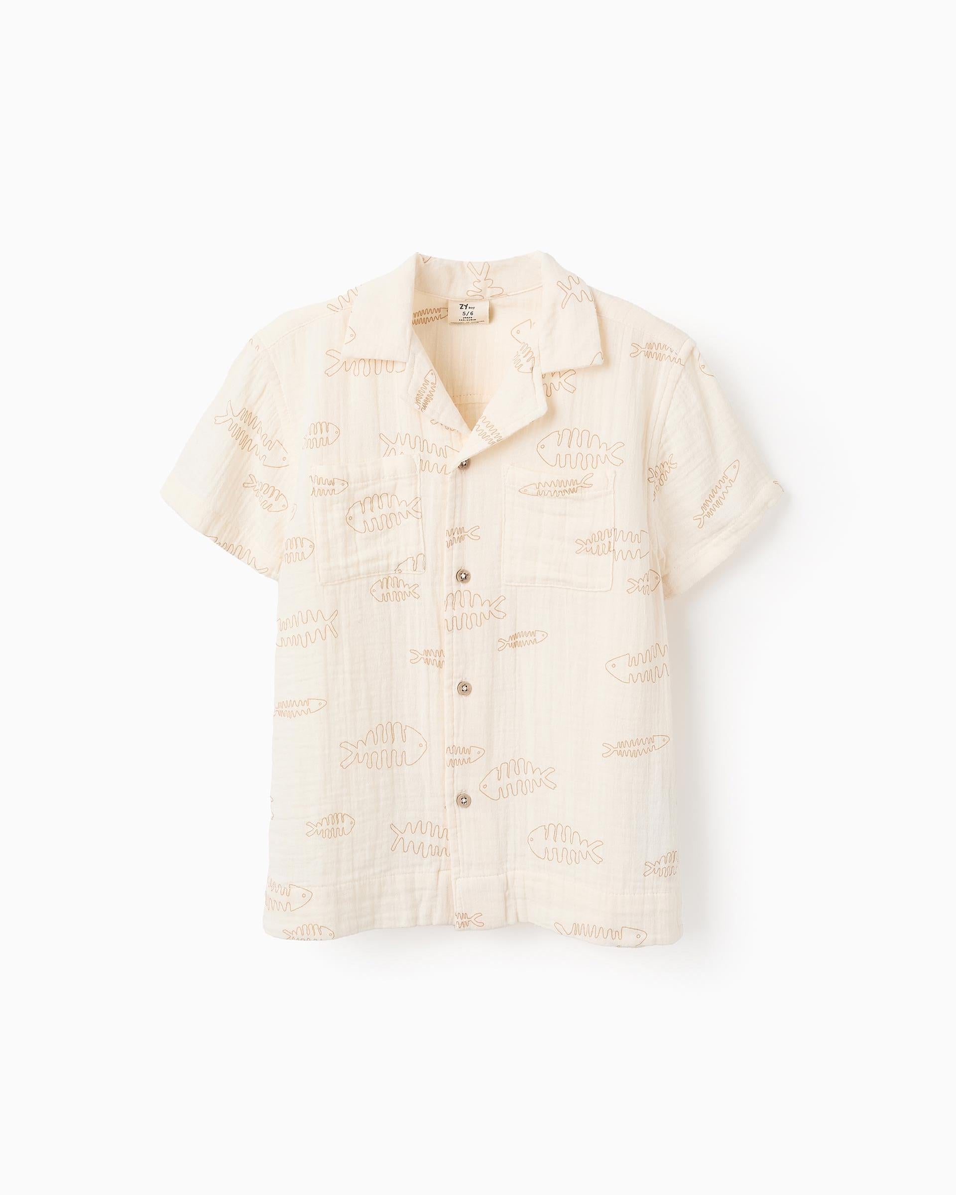 SHIRT AOP