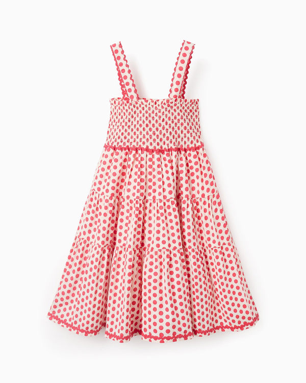 DRESS AOP POPLIN