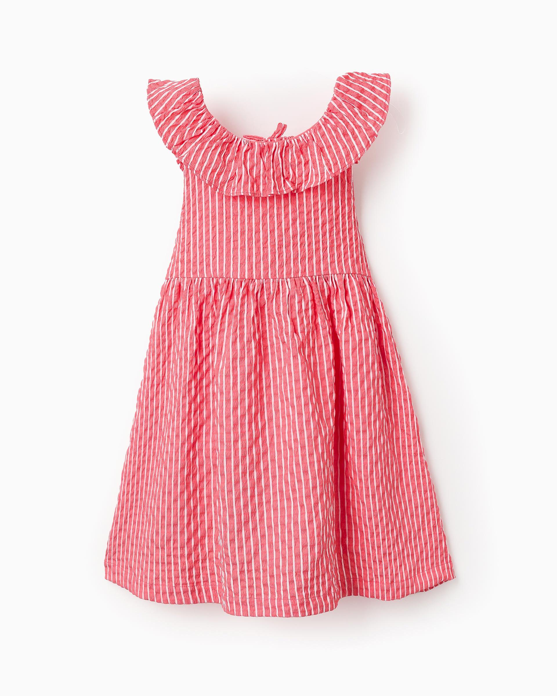 DRESS SEERSUCKER