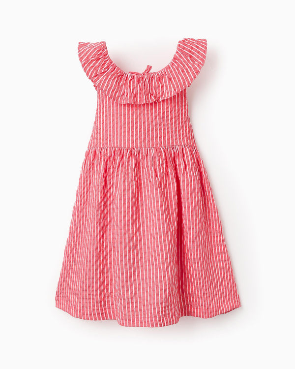 DRESS SEERSUCKER