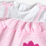 Vestido Popelín Listado De Bebé