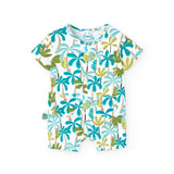 Pelele Punto Corto Y Estampado