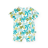 Pelele Punto Corto Y Estampado