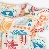 Set 2 Peleles Punto Y Estampado