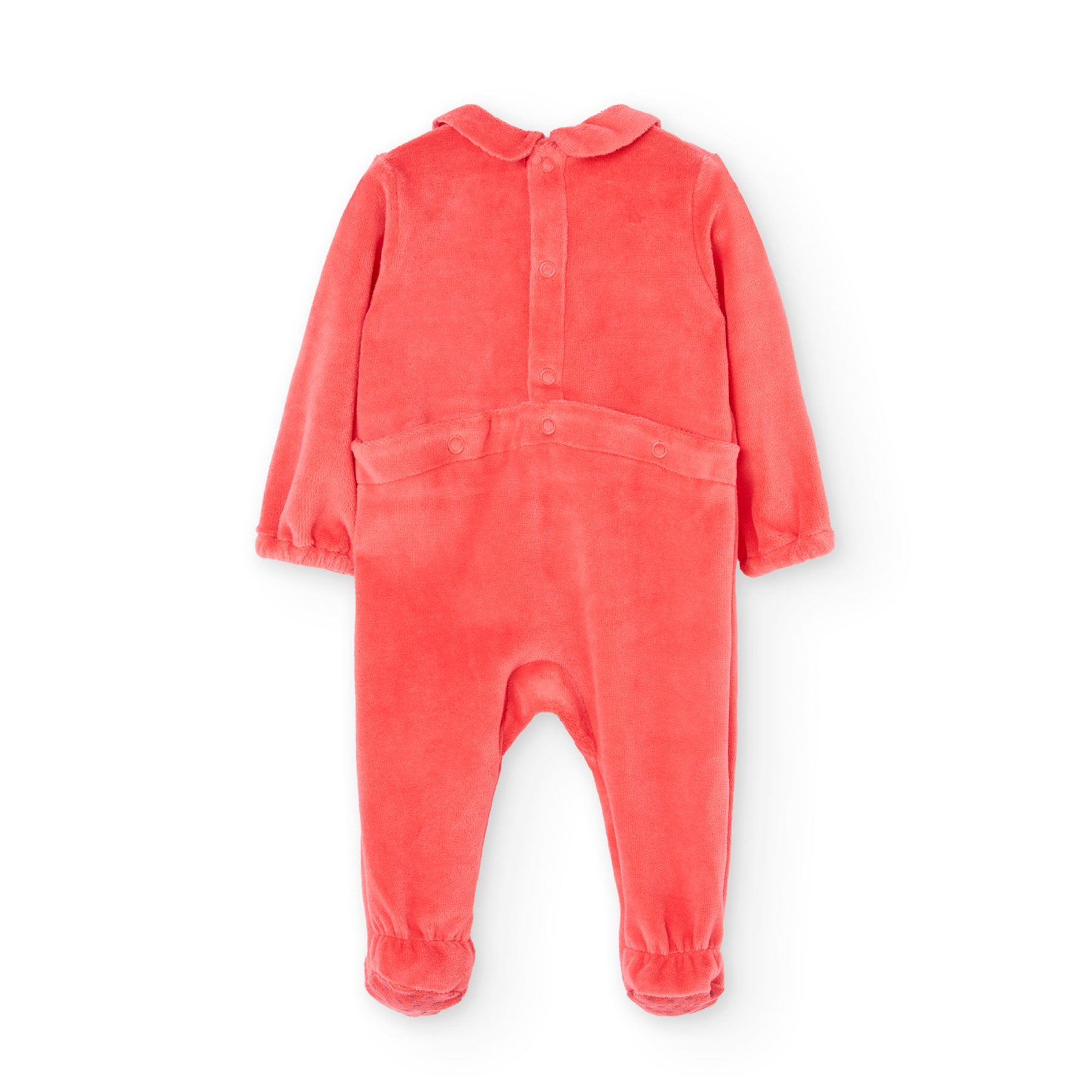 Pelele terciopelo de bebé niña
