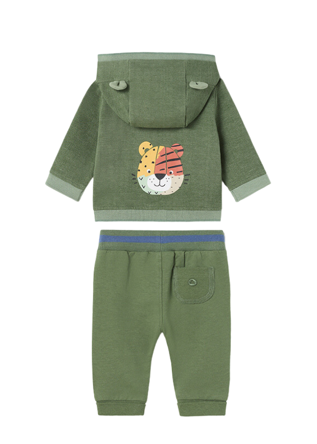 Conj. Canguro y pantalon largo felpa