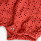 Pelele Bordado De Bebé Niña