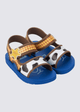 Azul Marron Amarillo