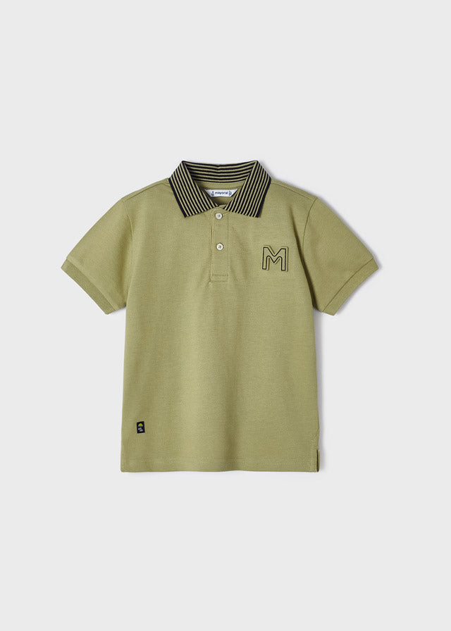 Polo m/c embossed