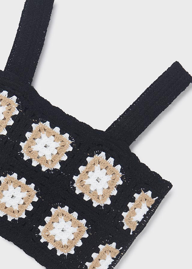 Set top croche y camiseta