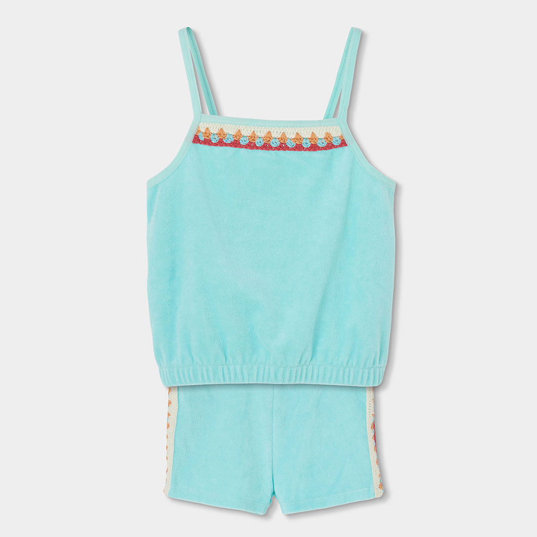 Conjunto rizo de niña