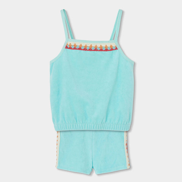 Conjunto rizo de niña