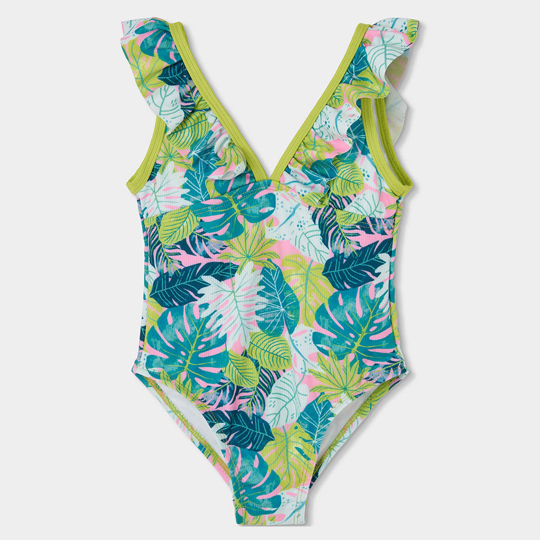 Bañador poliamida estampado de niña