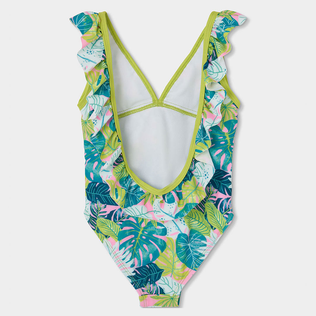 Bañador poliamida estampado de niña