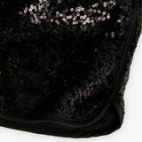 Conj. Sudadera Felpa Elástica Y Short Con Lentejuelas