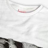 Conj. Sudadera Felpa Elástica Y Short Con Lentejuelas