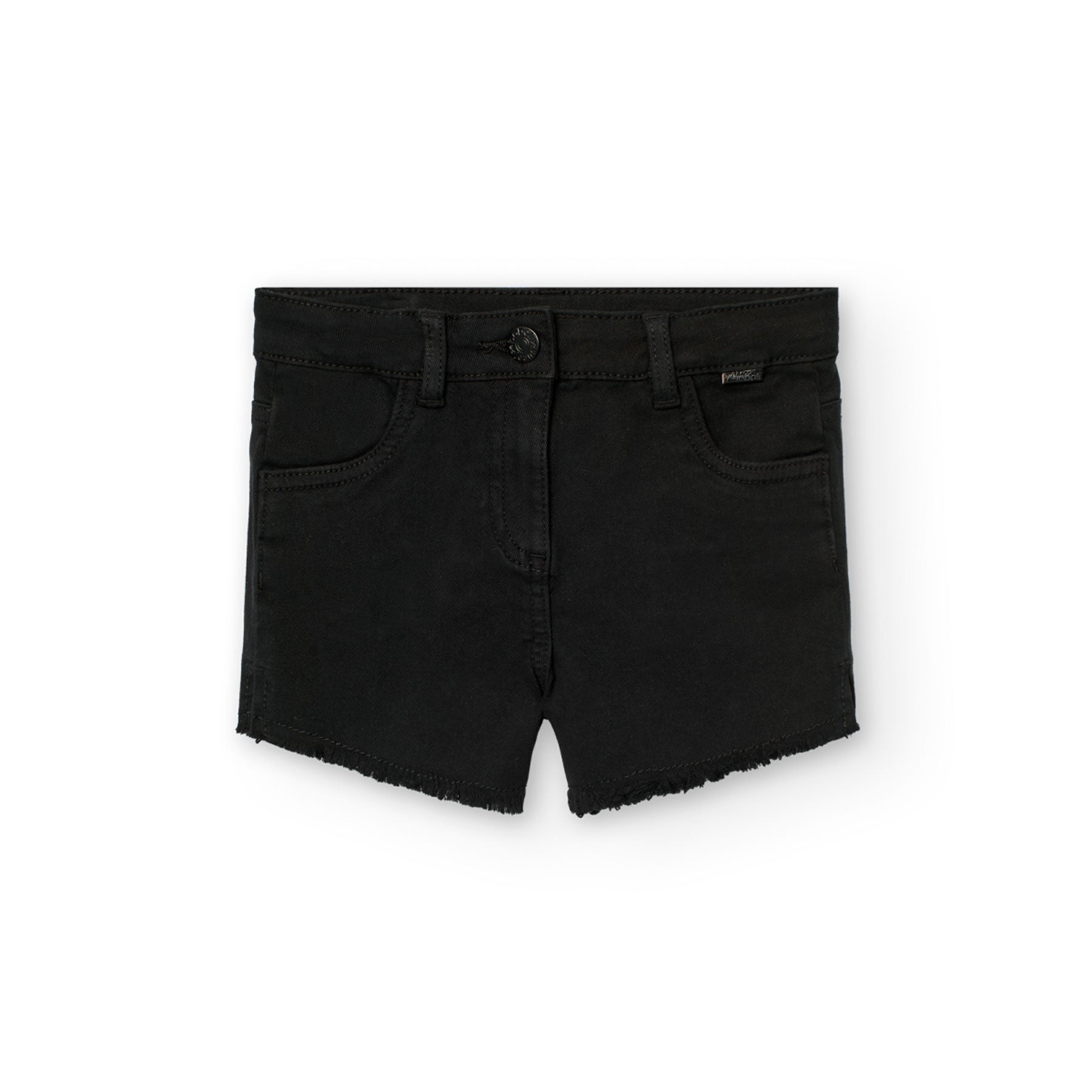 Short Sarga Elástica De Niña