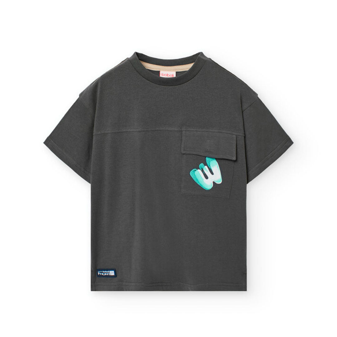 Conj. Camiseta Punto Y Bermudas Felpa