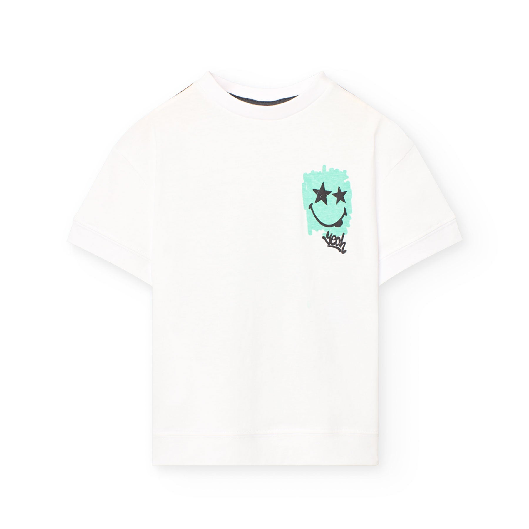 Conj. Camiseta Punto Y Bermudas Felpa
