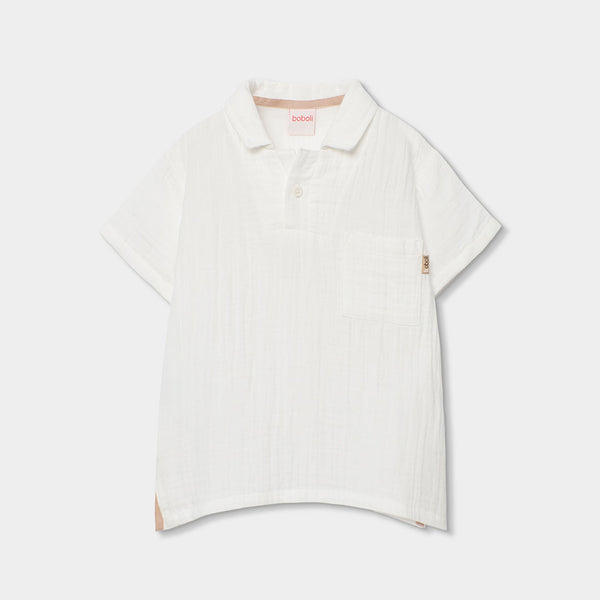 Polo muselina de niño