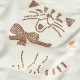 Conj. Camiseta Punto Y Falda Tul