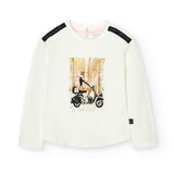 Conj. Camiseta punto y malla pana punto