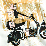 Conj. Camiseta punto y malla pana punto