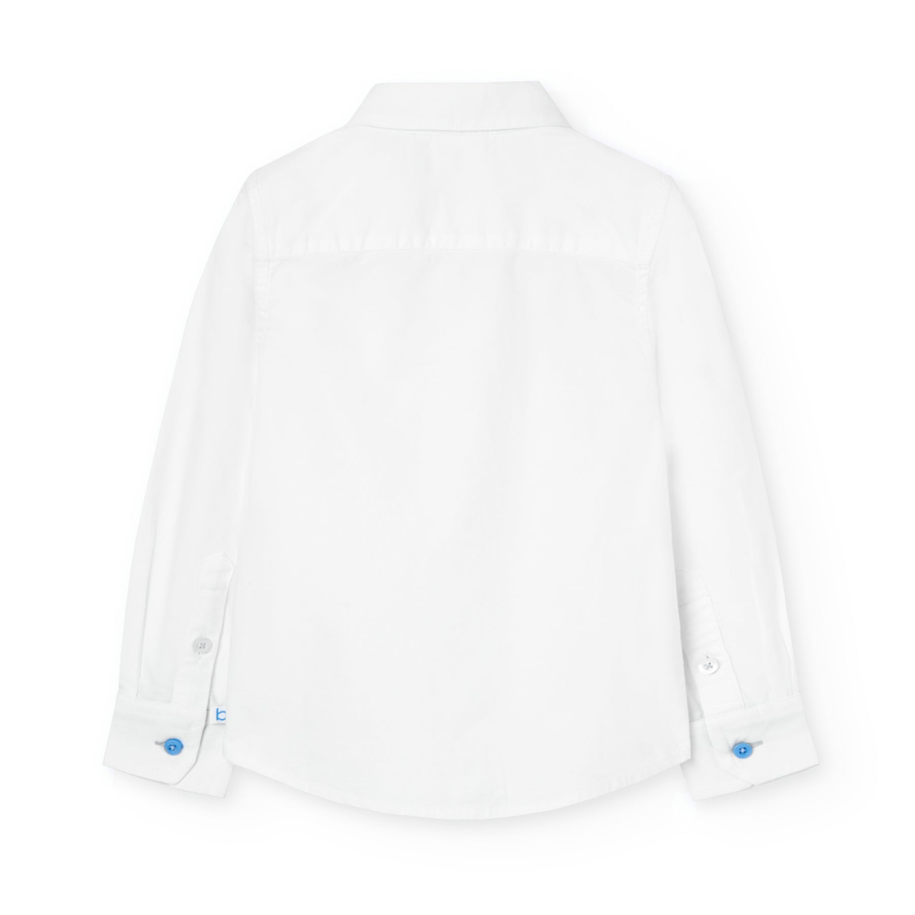 Camisa oxford manga larga de niño -BCI