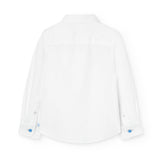 Camisa oxford manga larga de niño -BCI
