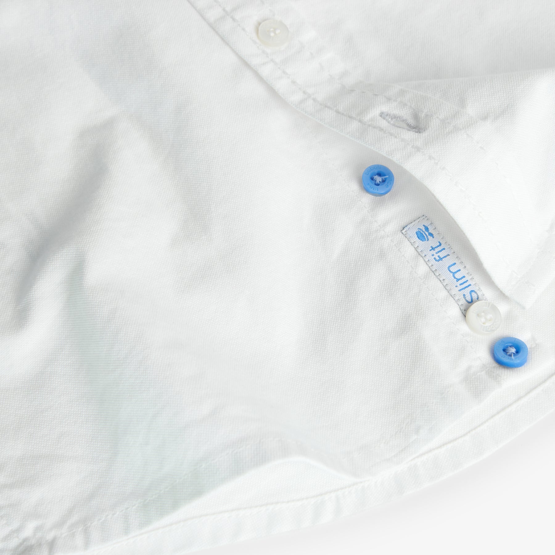 Camisa oxford manga larga de niño -BCI