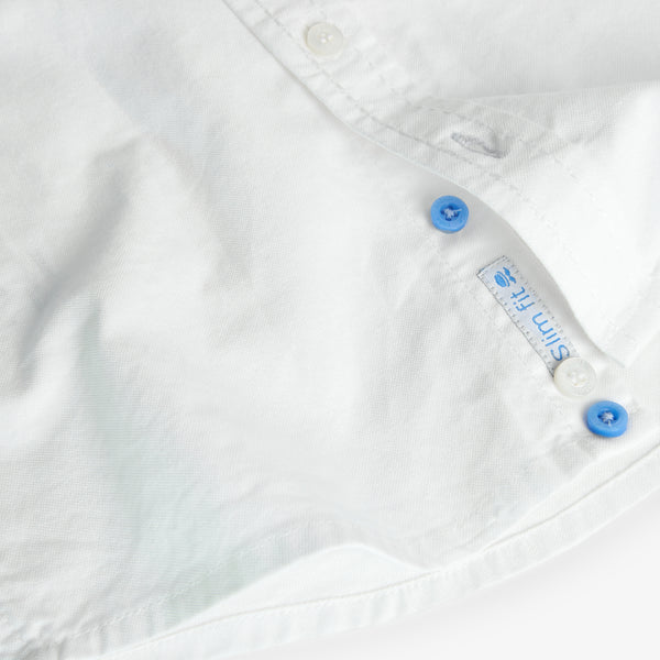 Camisa oxford manga larga de niño -BCI