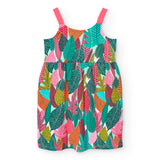 Vestido Punto Hojas De Niña