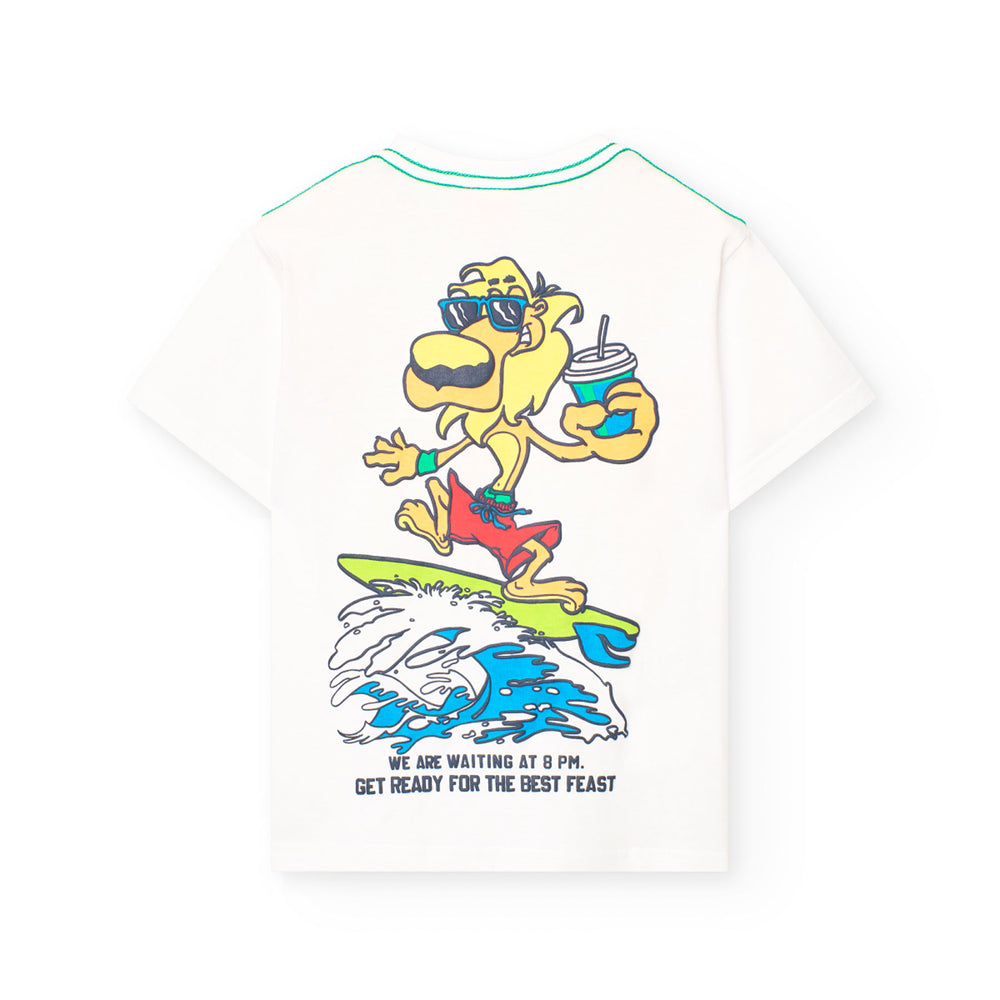 Conj. Camiseta Punto Y Bañador Tejido Reciclado