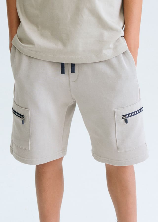 Bermuda interlock cremalleras
