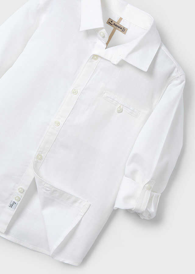 Camisa m/l lino