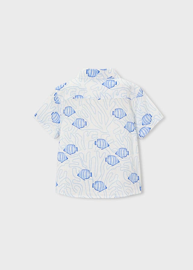 Camisa m/c estampada