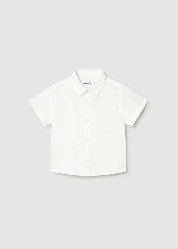 Camisa m/c lino c/camisero 