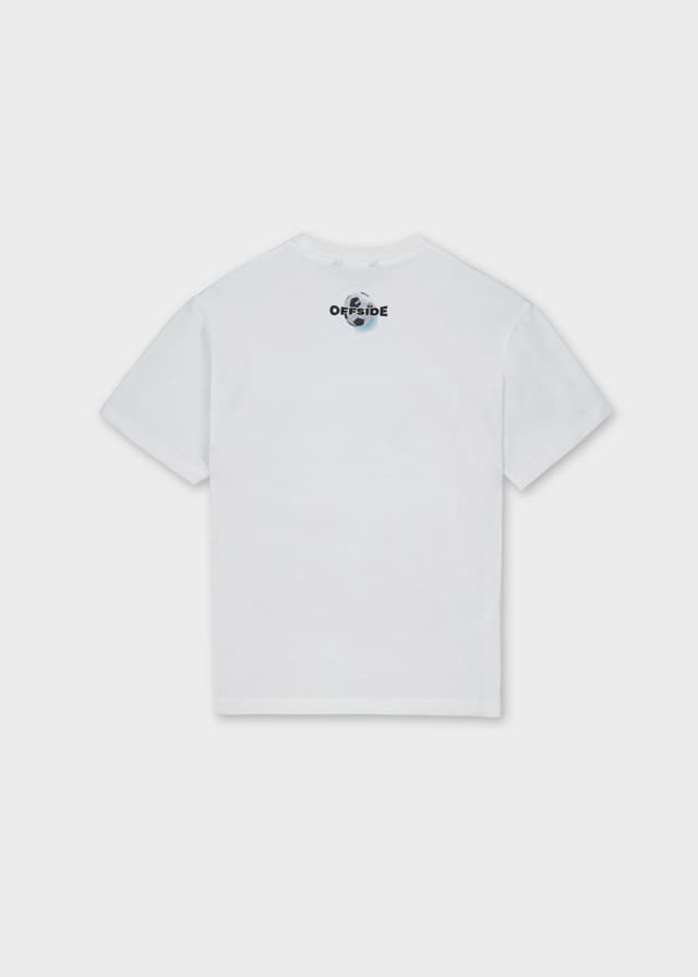 Camiseta m/c back print