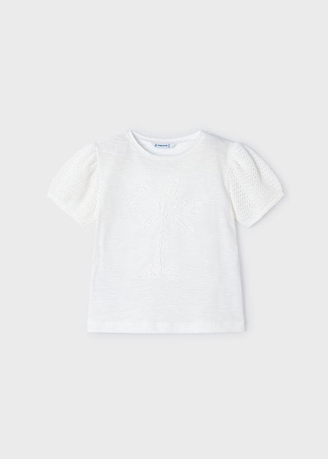 Camiseta m/c combinada