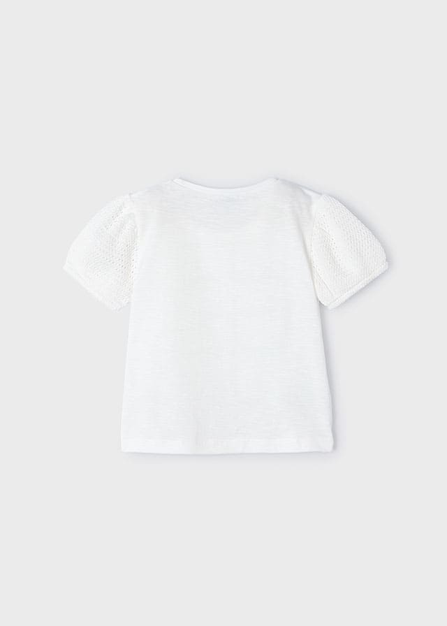 Camiseta m/c combinada