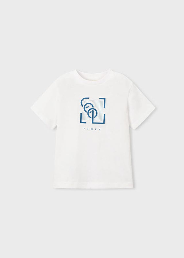 Camiseta m/c embossed