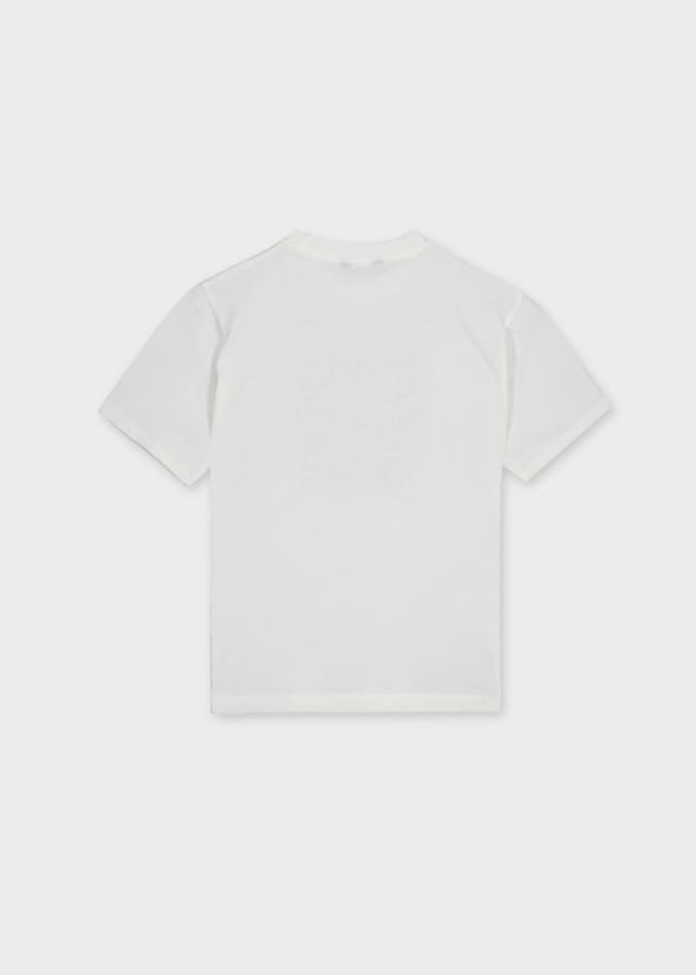 Camiseta m/c embossed formal