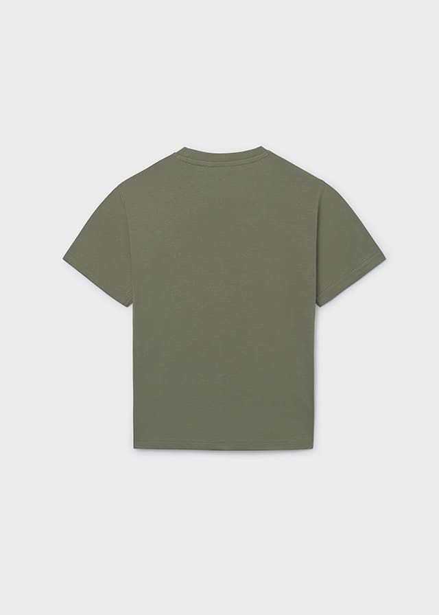 Camiseta m/c embossed formal