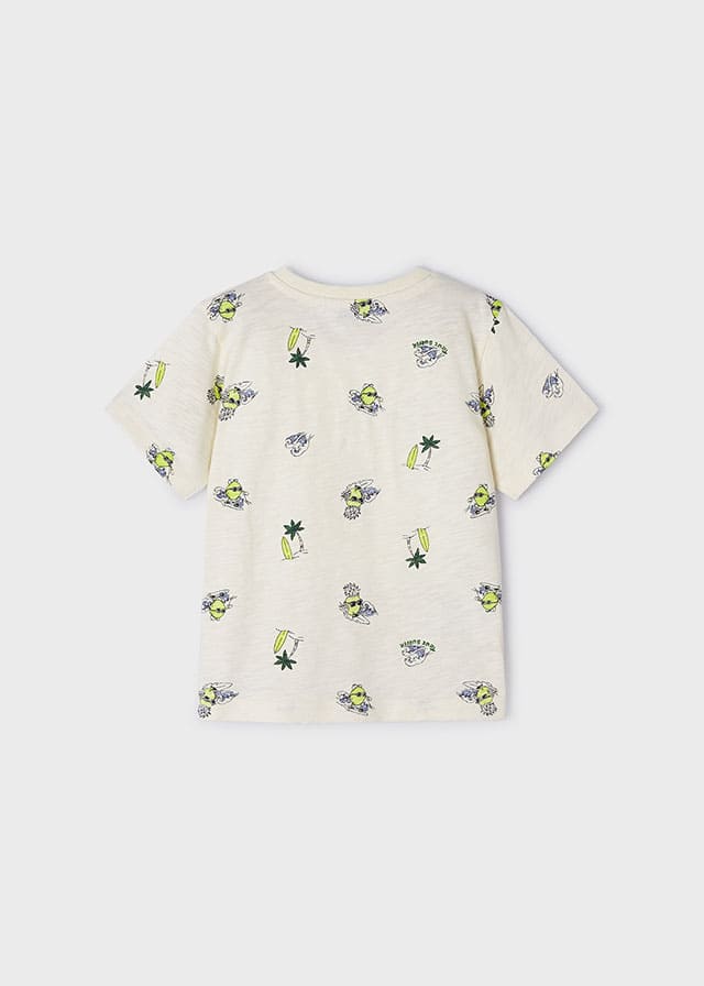 Camiseta m/c estampada