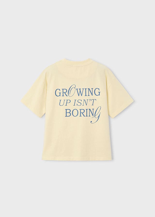 Camiseta m/c "growing up"